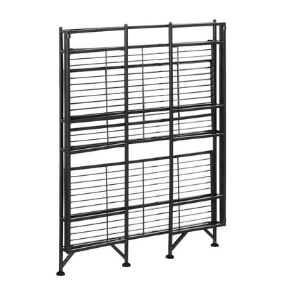 Xtra Storage 3 Tier Wide Folding Metal Shelf