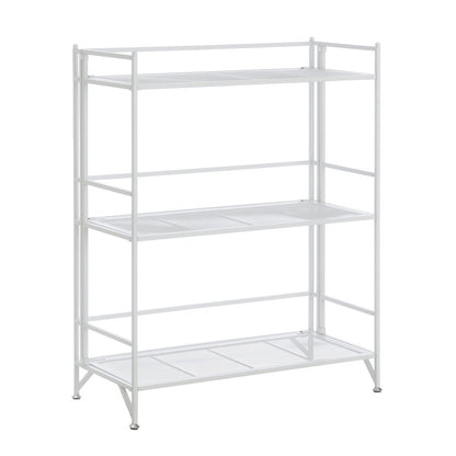 Xtra Storage 3 Tier Wide Folding Metal Mesh Shelf