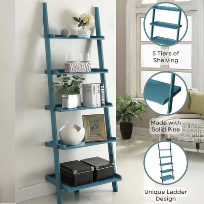 French Country Bookshelf Ladder