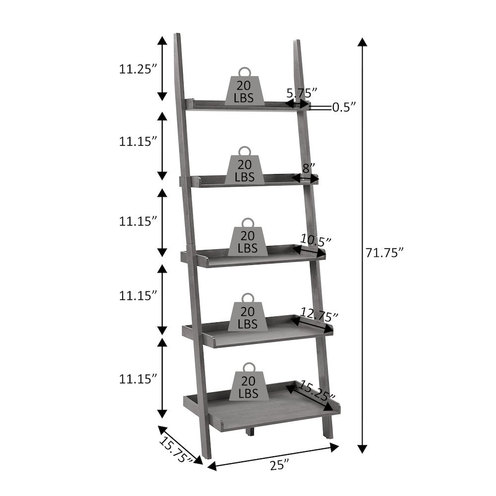 American Heritage Bookshelf Ladder