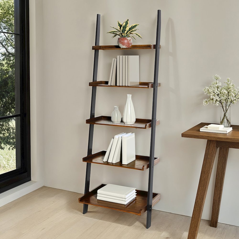 French Country Bookshelf Ladder