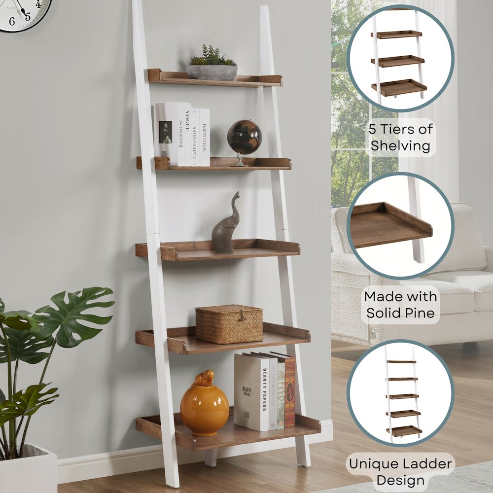 American Heritage Bookshelf Ladder
