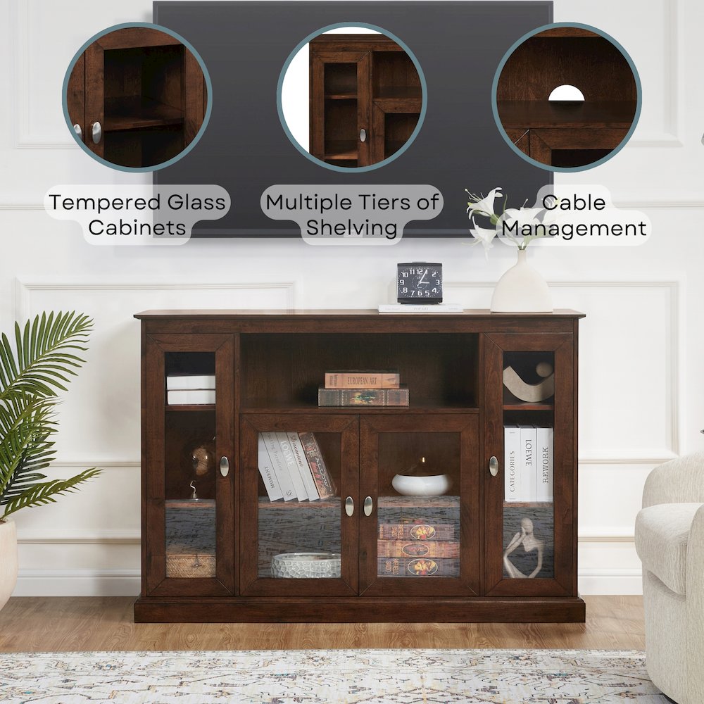 Summit Highboy TV Stand