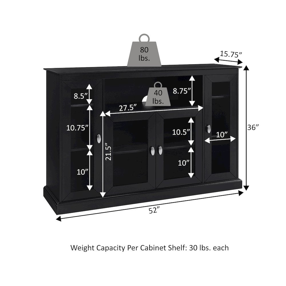 Summit Highboy TV Stand