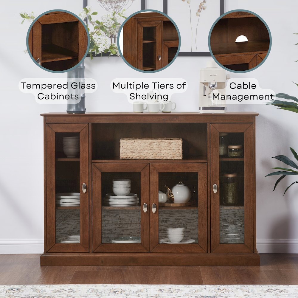 Summit Highboy TV Stand