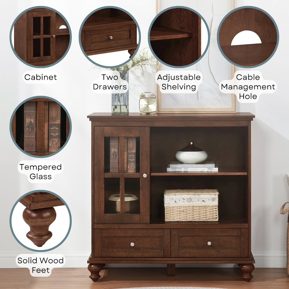 Tahoe Highboy TV Stand