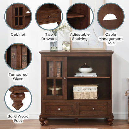 Tahoe Highboy TV Stand