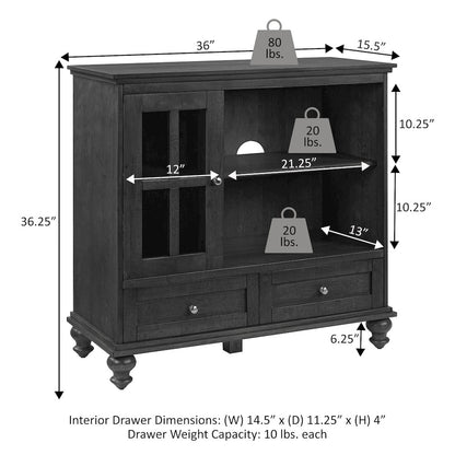 Tahoe Highboy TV Stand
