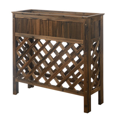 Planters & Potts Raised Patio Planter
