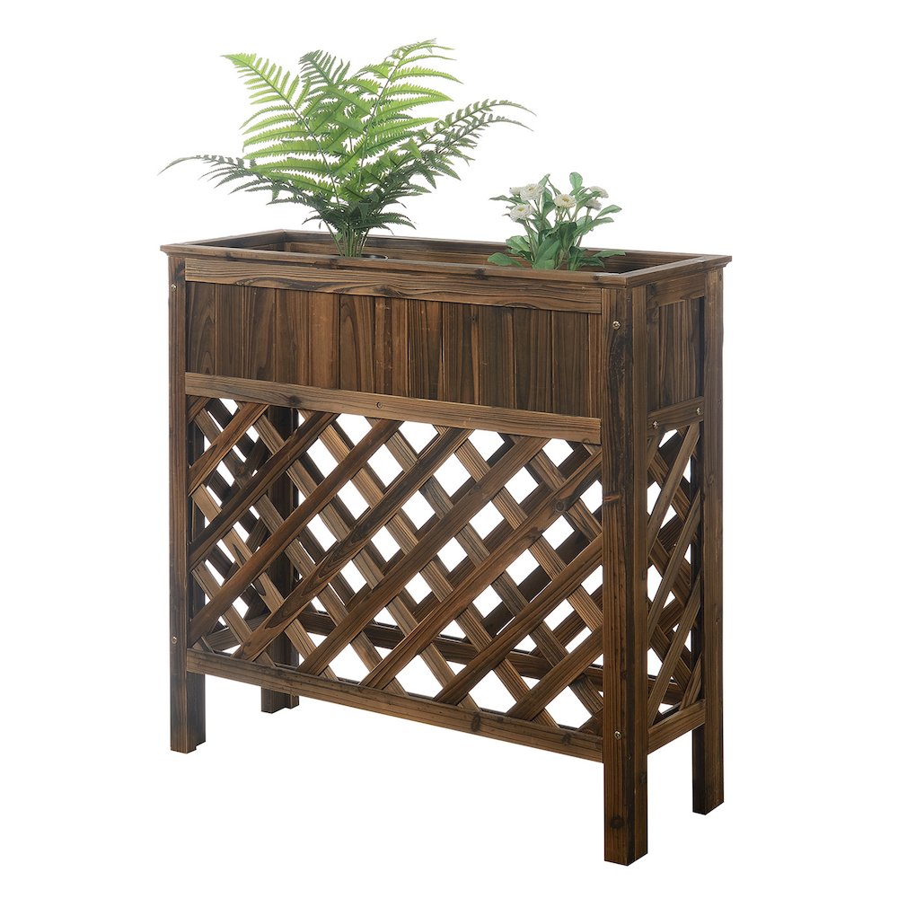 Planters & Potts Raised Patio Planter