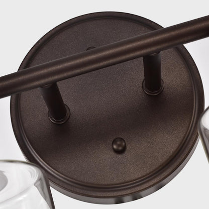 CHLOE Lighting KARSON Transitional 4 Light Oil Rubbed Bronze Bath Vanity Fixture 30" Wide