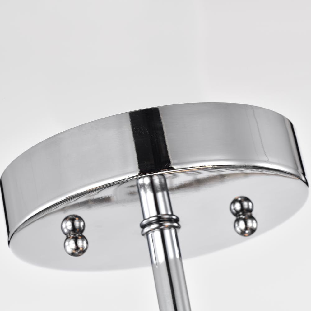 CHLOE Lighting FREY Transitional 3 Light Chrome Semi-Flush Ceiling Fixture 16" Wide