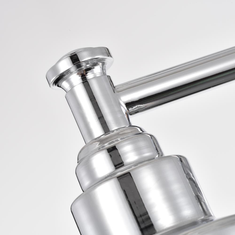 CHLOE Lighting MILO Transitional 3 Light Chrome Bath Vanity Fixture 24" Wide