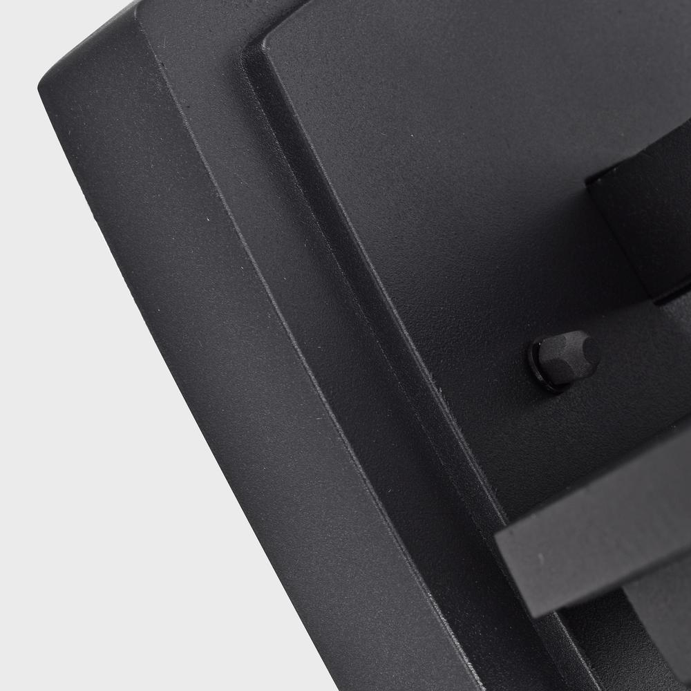 CHLOE Lighting QUILL Transitional 1 Light Textured Black Outdoor Wall Sconce 17" Height