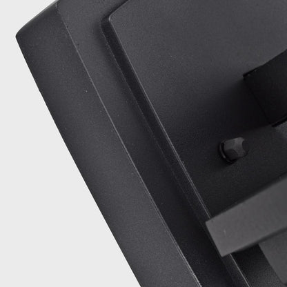 CHLOE Lighting QUILL Transitional 1 Light Textured Black Outdoor Wall Sconce 17" Height