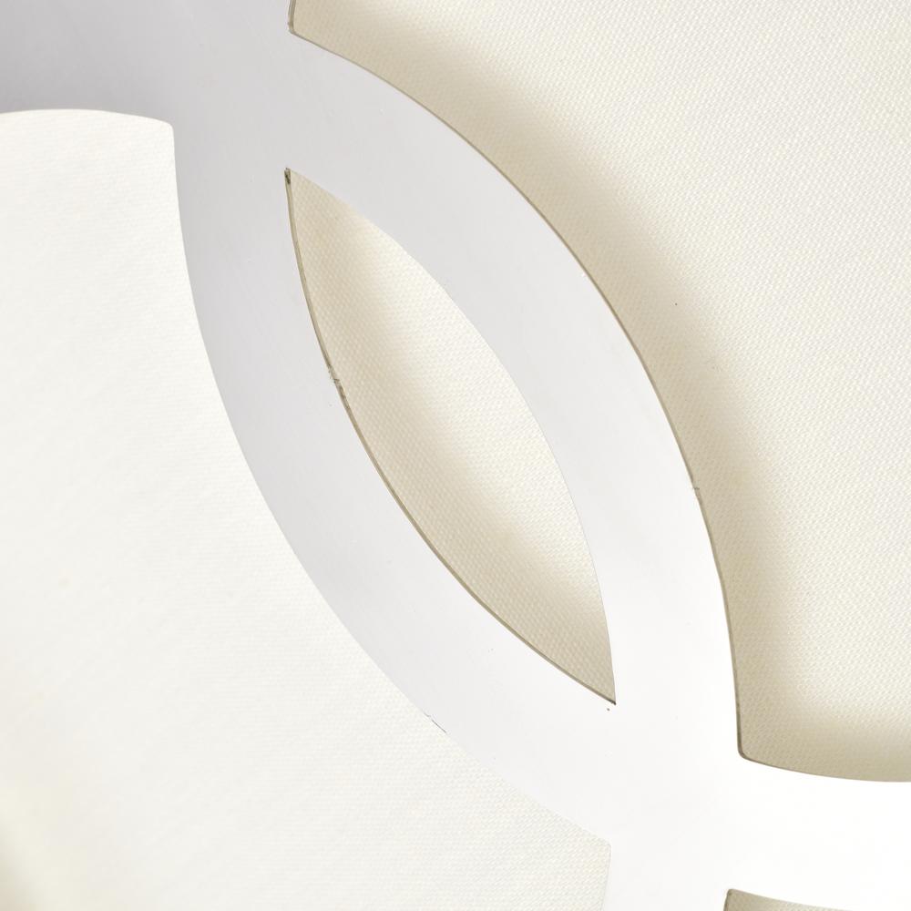 CHLOE Lighting BRONX Transitional 3 Light Chrome Semi-Flush Ceiling Fixture 15" Wide