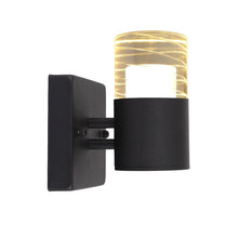 AALOK 1 Light LED In/Out Door Wall Sconce 3000K Warm White 7" Tall