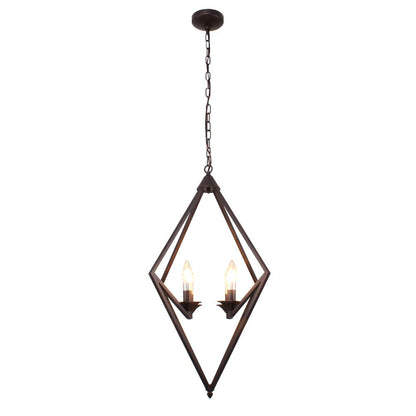 KYRA Transitional 4 Light Rubbed Bronze Ceiling Pendant 19.5" Wide