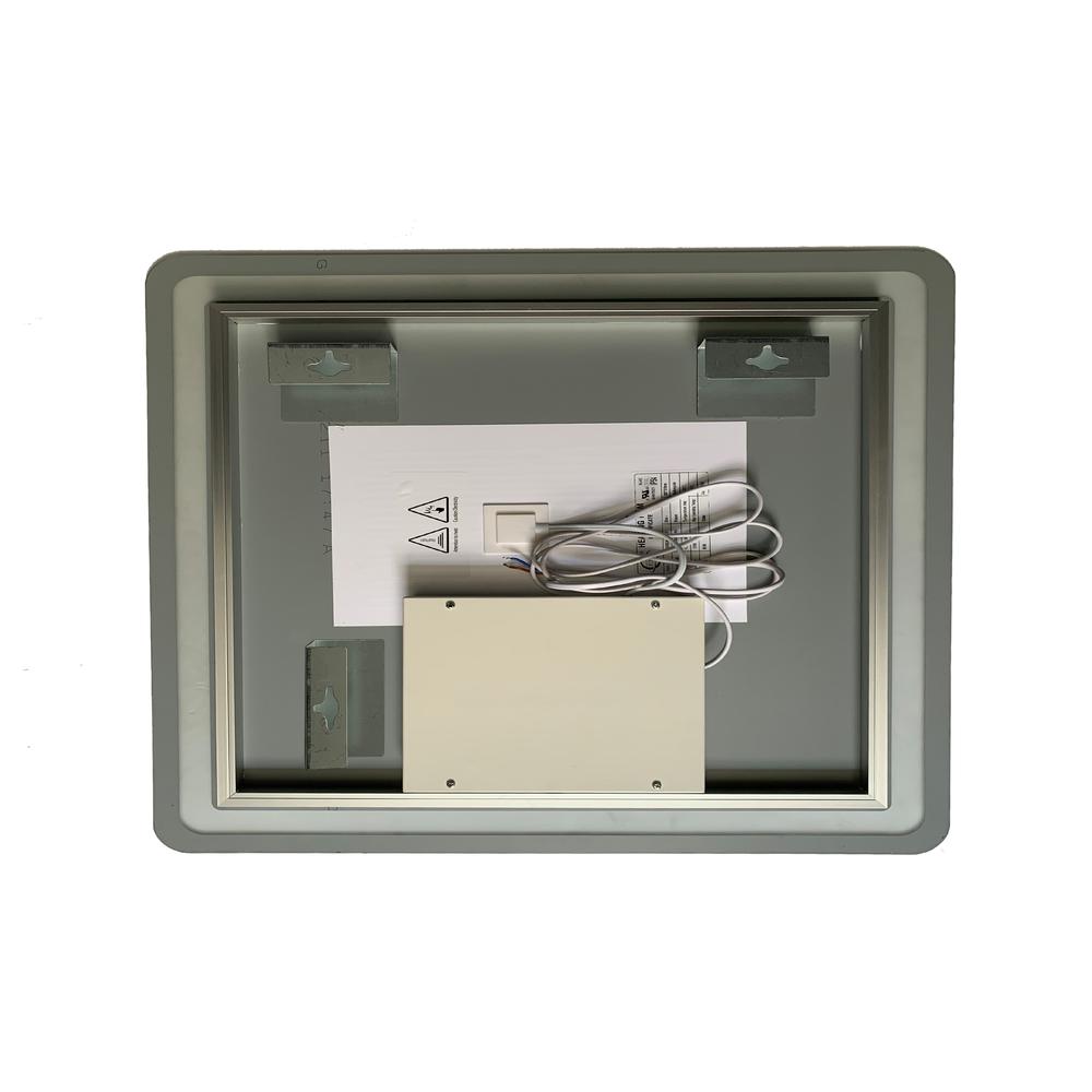 CHLOE Lighting- LUMINOSITY Back Lit Rectangular TouchScreen LED Mirror 3 Color Temperatures 3000K-6000K 36" Wide