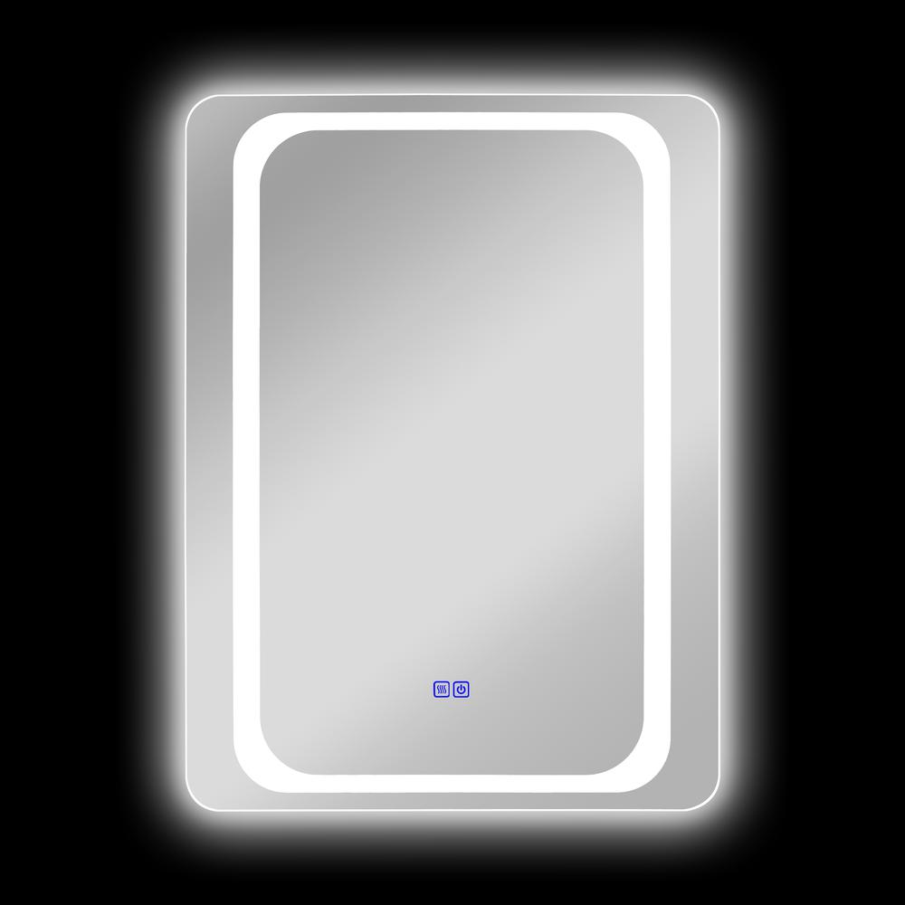 CHLOE Lighting- LUMINOSITY Back Lit Rectangular TouchScreen LED Mirror 3 Color Temperatures 3000K-6000K 32" Height