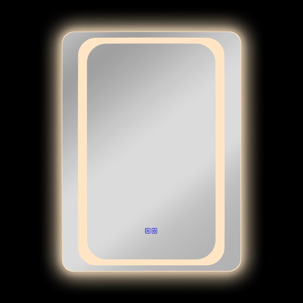 CHLOE Lighting- LUMINOSITY Back Lit Rectangular TouchScreen LED Mirror 3 Color Temperatures 3000K-6000K 32" Height