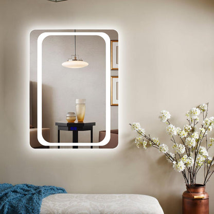 CHLOE Lighting- LUMINOSITY Back Lit Rectangular TouchScreen LED Mirror 3 Color Temperatures 3000K-6000K 32" Height