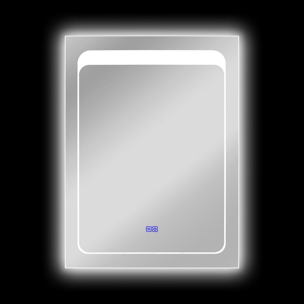 CHLOE Lighting- LUMINOSITY Back Lit Rectangular TouchScreen LED Mirror 3 Color Temperatures- 3000K-6000K 32" Height