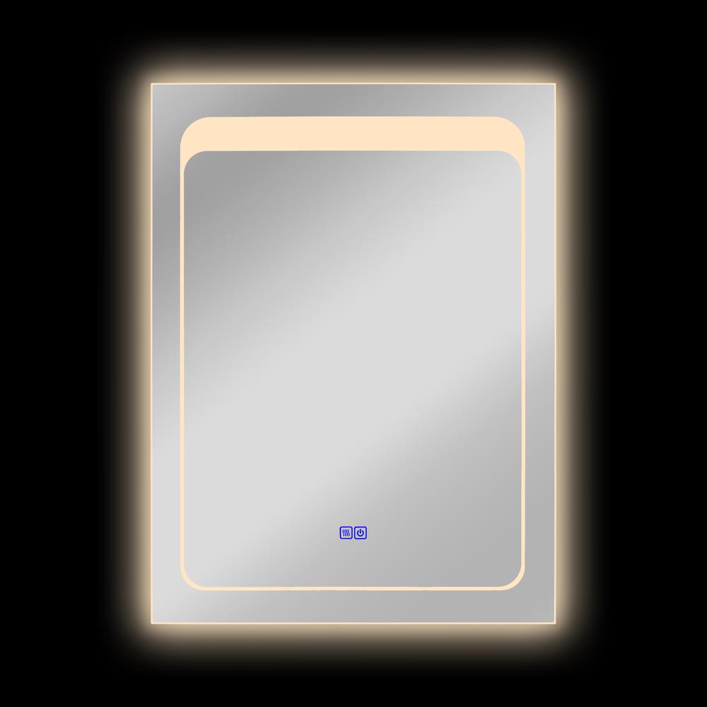 CHLOE Lighting- LUMINOSITY Back Lit Rectangular TouchScreen LED Mirror 3 Color Temperatures- 3000K-6000K 32" Height