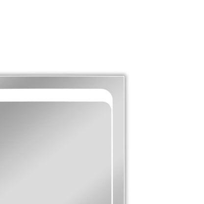 CHLOE Lighting- LUMINOSITY Back Lit Rectangular TouchScreen LED Mirror 3 Color Temperatures- 3000K-6000K 32" Height