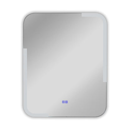 CHLOE Lighting LUMINOSITY Back Lit Rectangular TouchScreen LED Mirror 3 Color Temperatures 3000K-6000K 30" Height