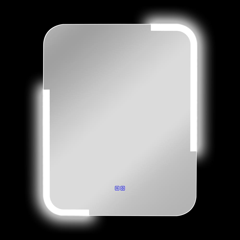 CHLOE Lighting LUMINOSITY Back Lit Rectangular TouchScreen LED Mirror 3 Color Temperatures 3000K-6000K 30" Height