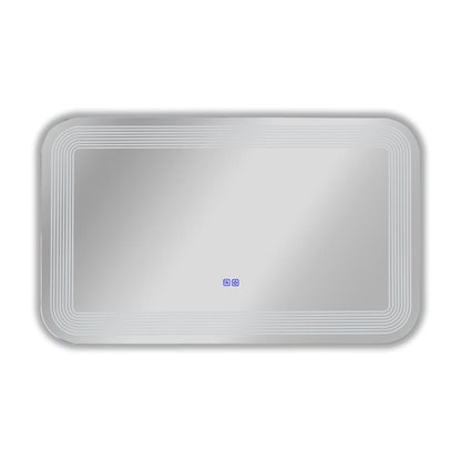 CHLOE Lighting- LUMINOSITY Back Lit Rectangular TouchScreen LED Mirror 3 Color Temperatures 3000K-6000K 39" Wide