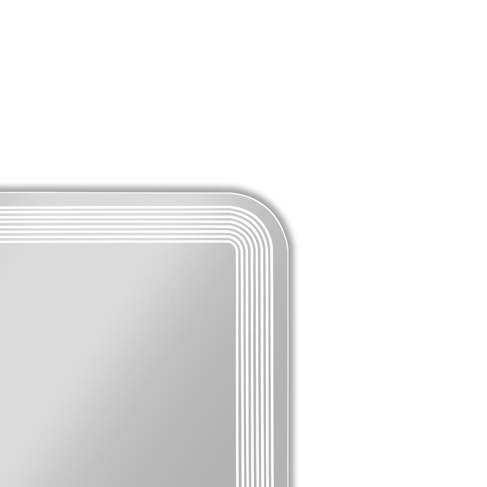 CHLOE Lighting- LUMINOSITY Back Lit Rectangular TouchScreen LED Mirror 3 Color Temperatures 3000K-6000K 39" Wide
