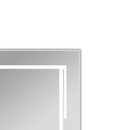 CHLOE Lighting LUMINOSITY, Back Lit Rectangular TouchScreen LED Mirror 3 Color Temperatures 3000K-6000K 32" Height