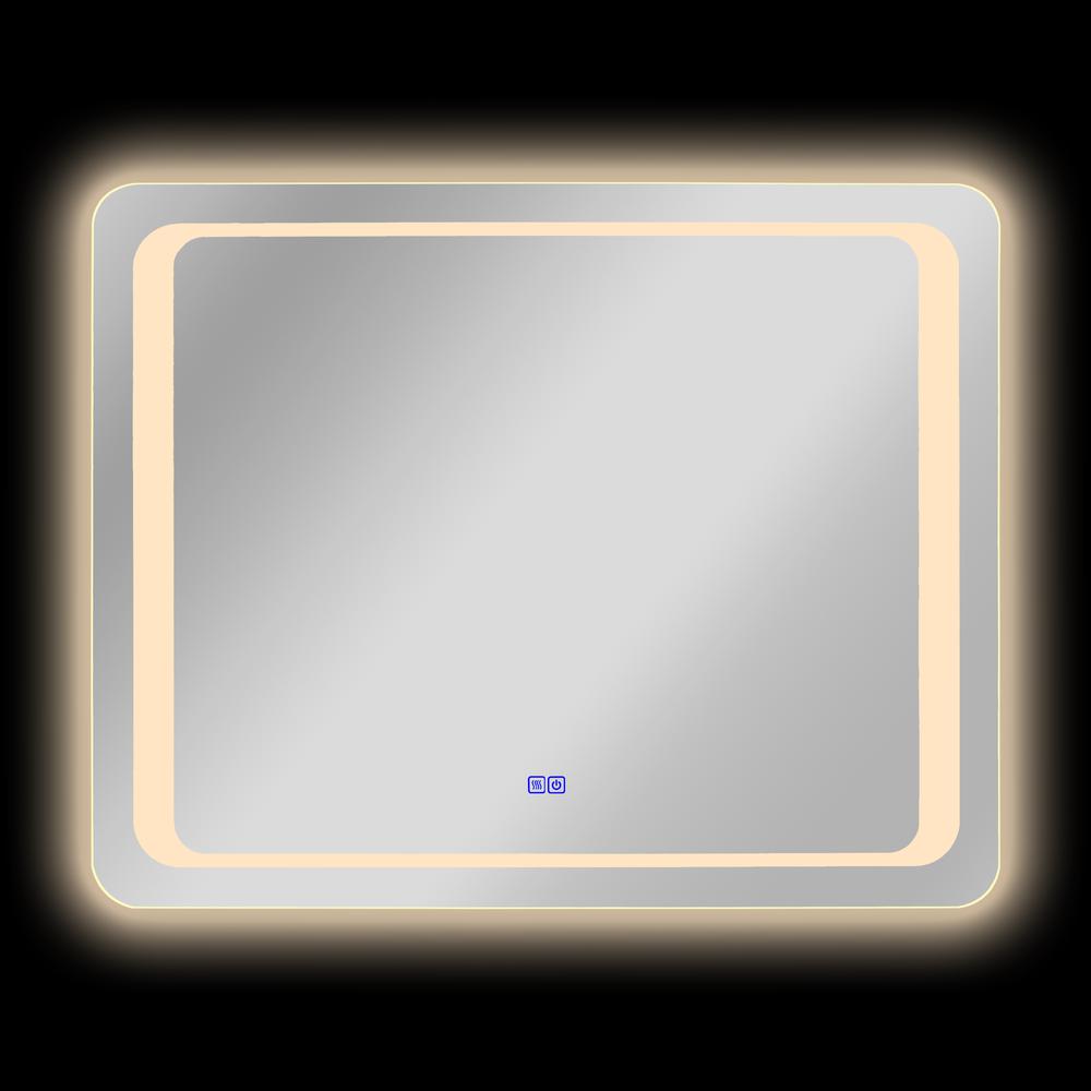 CHLOE Lighting LUMINOSITY Back Lit Rectangular TouchScreen, LED Mirror 3 Color Temperatures 3000K-6000K 39" Wide