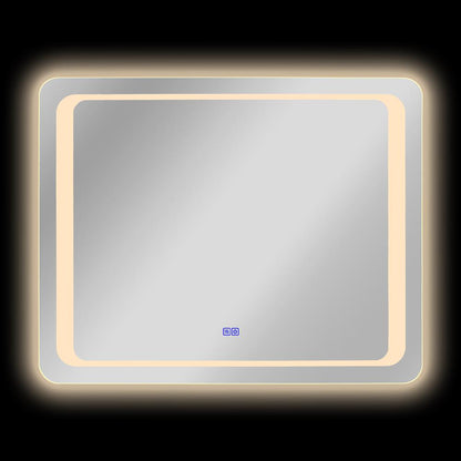 CHLOE Lighting LUMINOSITY Back Lit Rectangular TouchScreen, LED Mirror 3 Color Temperatures 3000K-6000K 39" Wide