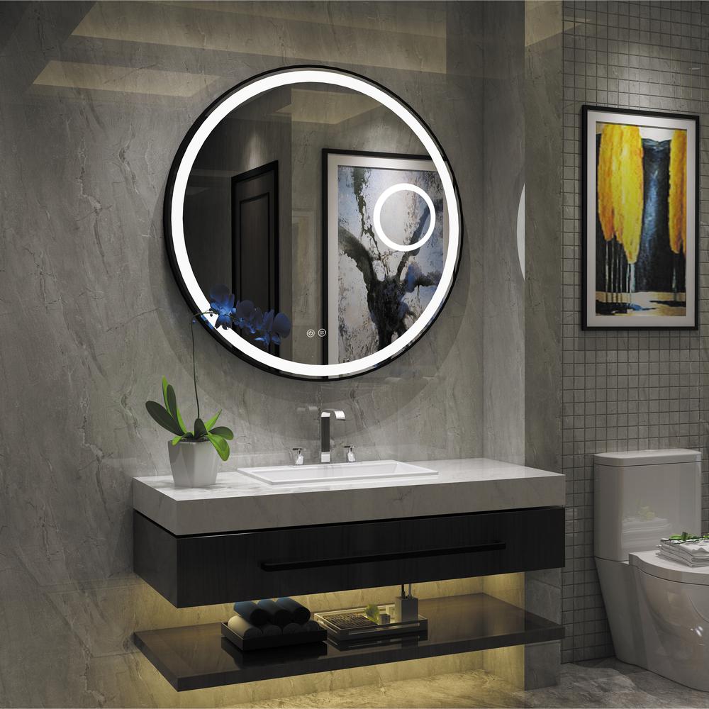 SPECULO Embedded LED Mirror 6000K Daylight White 30" Wide