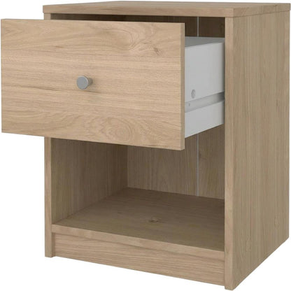 Three-Piece Bedroom Set with Double Dresser and Nightstands, Timeless Design