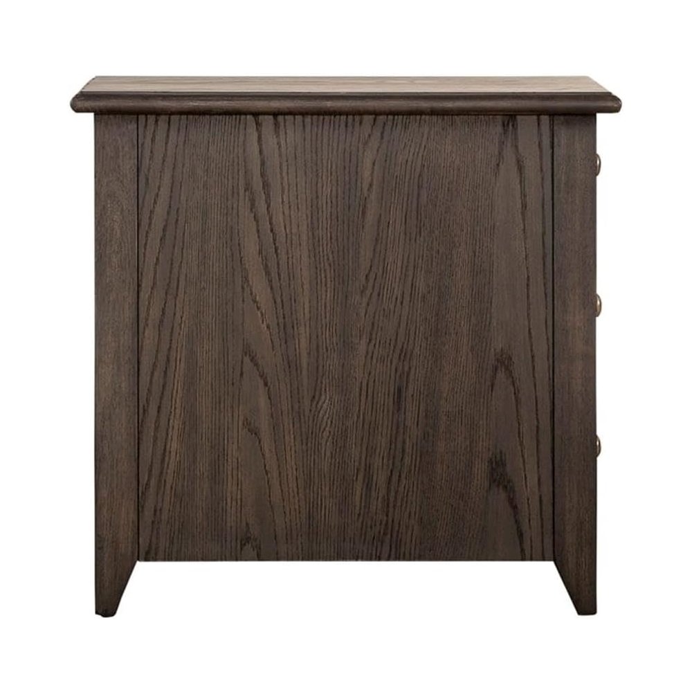 Mill Creek Chair Side Table in Peppercorn