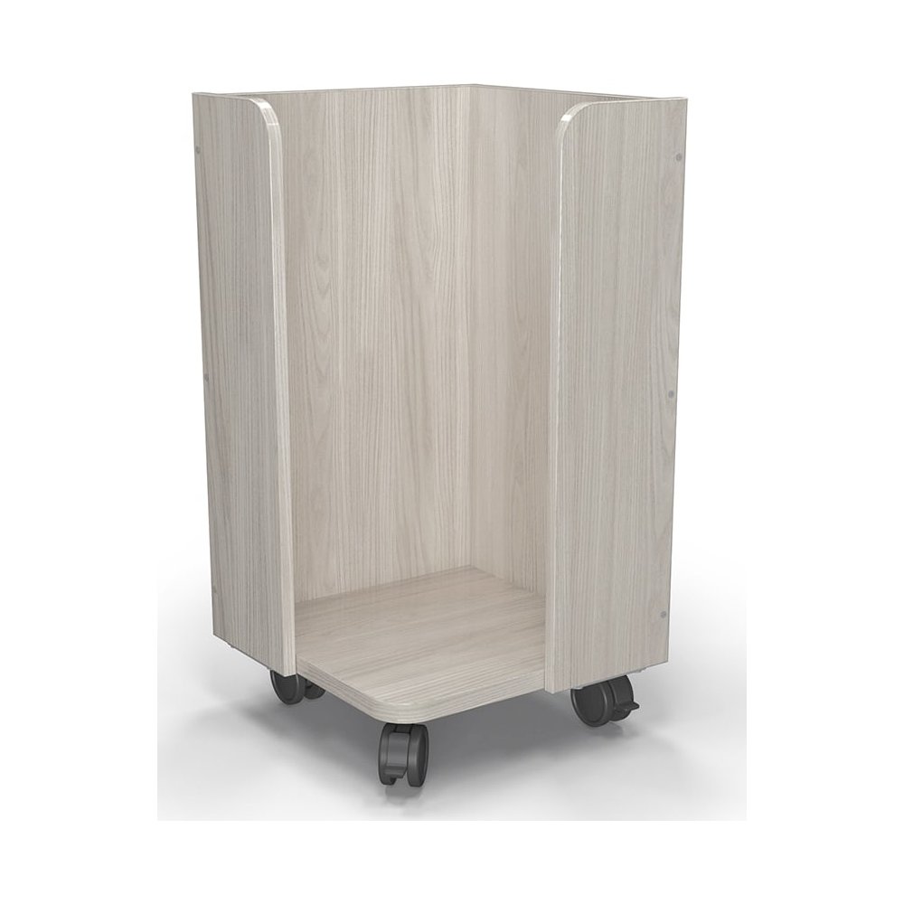 18" Diameter Double Dot Cart - 31"H - Grey Elm