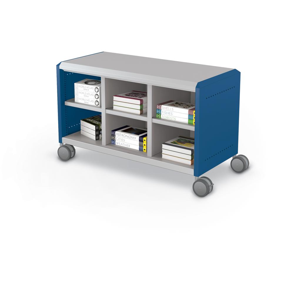 Compass Cabinet - Maxi H1 -Cubbies / Casters - Navy