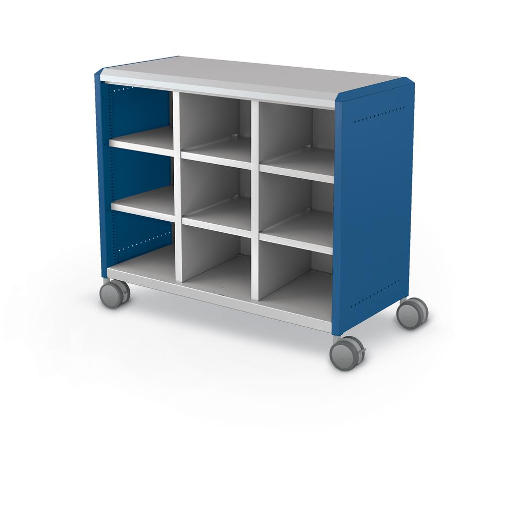 Compass Cabinet - Maxi H2 -Cubbies / Casters - Navy
