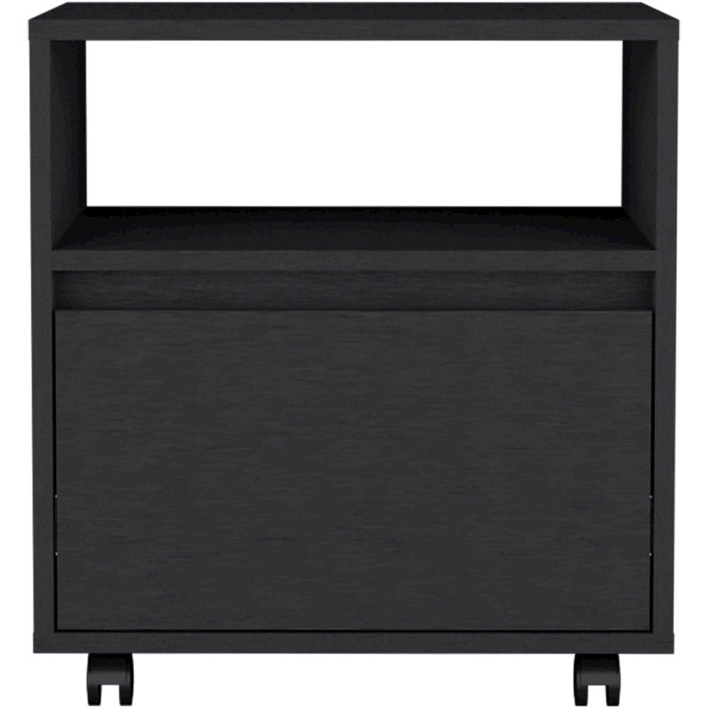 Austin Nightstand Black MDF