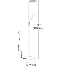 Mother & Son Floor Lamp, Black Finish