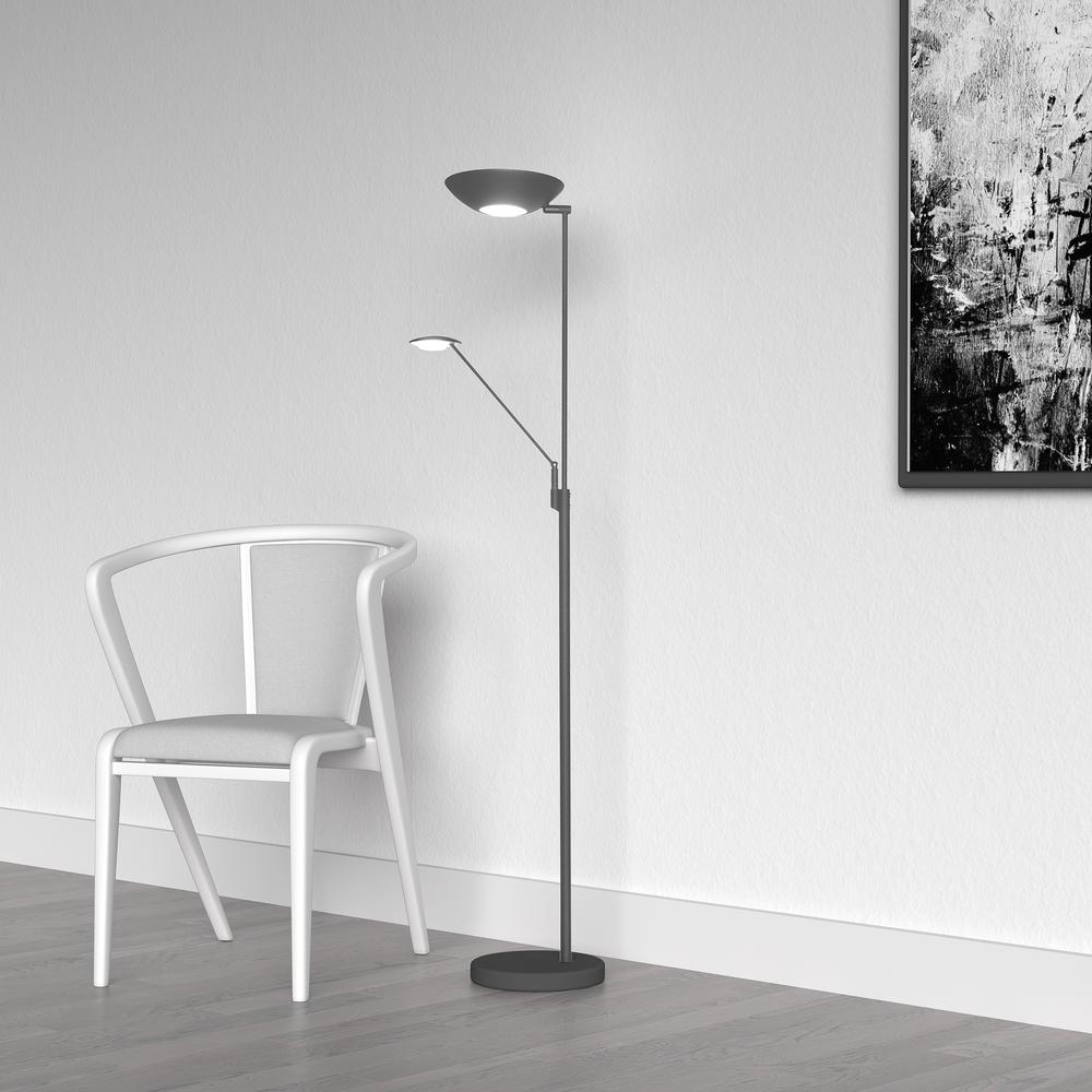Mother & Son Floor Lamp, Black Finish