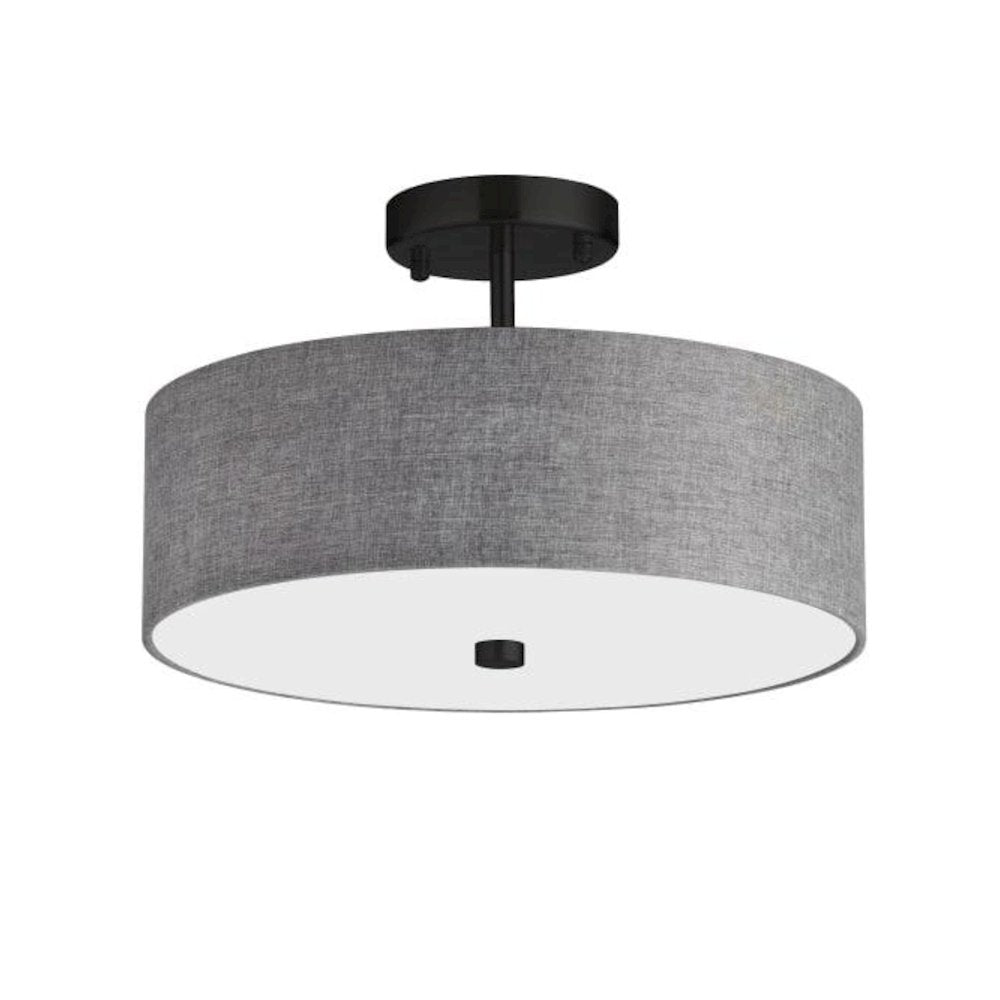 3LT Semi-Flush MB, Grey Shade