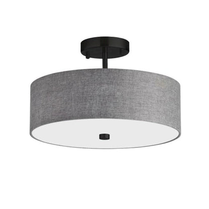 3LT Semi-Flush MB, Grey Shade