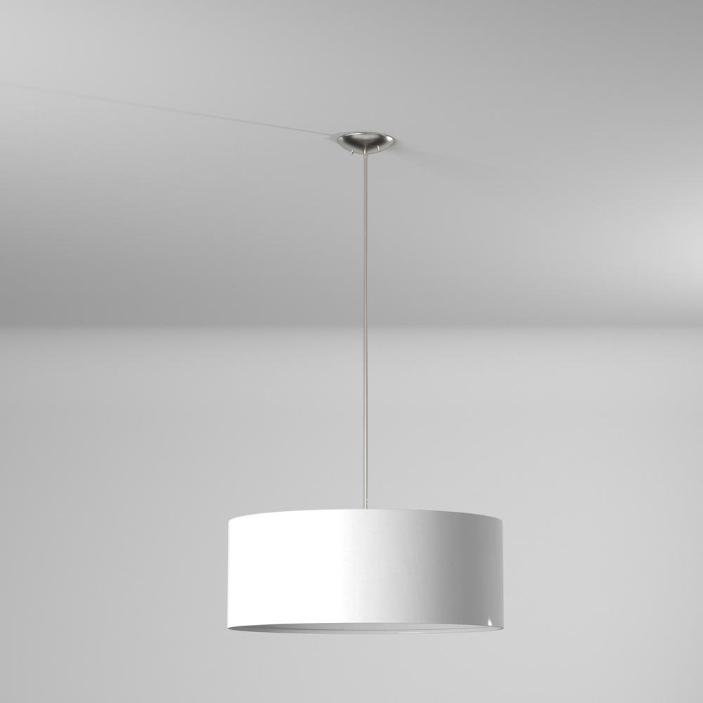 3LT Pendant Satin Chrome finish