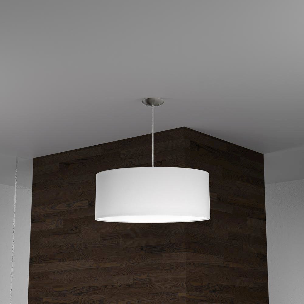 3LT Pendant Satin Chrome finish