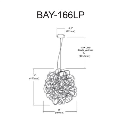 6LT Tubular  Pendant